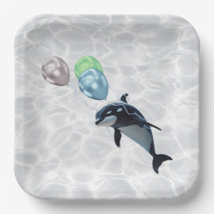 Baby Orca Schotel Papieren Bordje