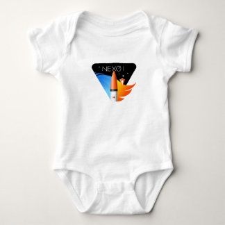 Baby organisch Creeper met missie Nexø Patch Romper