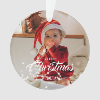 Baby Ornament - Mijn eerste kerstfeest