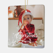 Baby Ornament - Mijn eerste kerstfeest (Links)