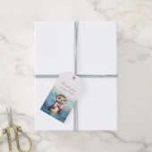 Baby Otter Baby shower Dank u Cadeaulabel (Met Touw)