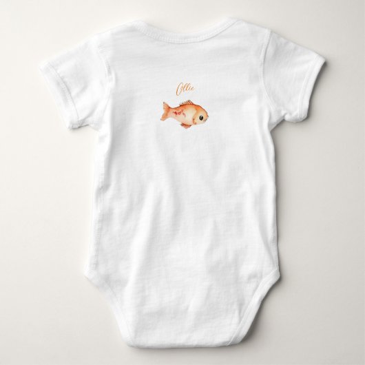 Baby Otter Genderneutraal Romper (Achterkant)