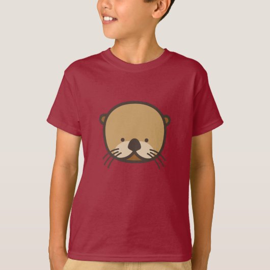 Baby Otter Kinder T-shirt (Voorkant)