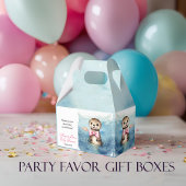 Baby Otter Meisje Baby shower Bedankdoosjes