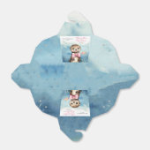 Baby Otter Meisje Baby shower Bedankdoosjes (Uitgevouwen)