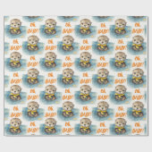 Baby Otter OH Baby Genderneutraal Cadeaupapier (Vlak)