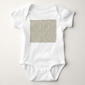 Baby Outfit – Gold Hearts & Baby Bottle 2026 Celeb Romper (Voorkant)