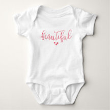 BABY OUTFIT ONSIE | Modern Roze Mooi Script