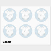 Baby Outfit Stickers met vervaldatum (Vel)