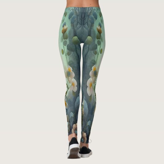 Baby ovale Leggings - klap (Achterkant)