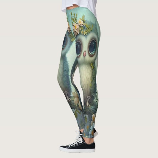 Baby ovale Leggings - klap (Links)