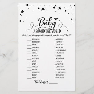 Baby over de hele wereld met het Baby shower van A