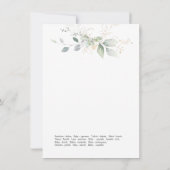 Baby over de 'World Game Green' en 'Gold Foliage' (Achterkant)