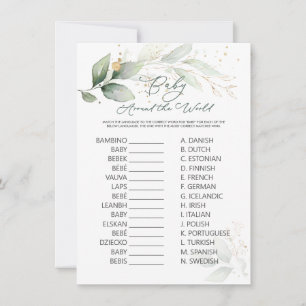 Baby over de 'World Game Green' en 'Gold Foliage'