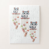 Baby Oversized Puzzel Katten Kittens Dieren Legpuzzel (Verticaal)