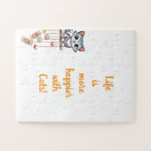 Baby Oversized Puzzel Katten Kittens Dieren Legpuzzel (Horizontaal)