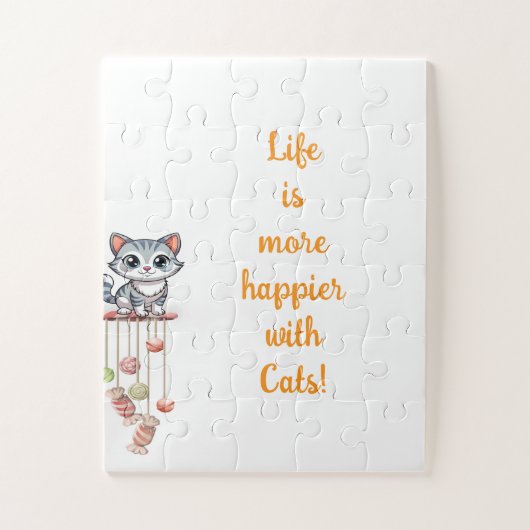 Baby Oversized Puzzel Katten Kittens Dieren Legpuzzel (Verticaal)