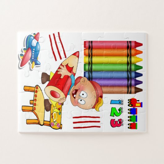 Baby oversized puzzel legpuzzel (Horizontaal)