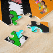 Baby Oversized Puzzle Park Cars Honden Bomen Legpuzzel (Zijkant)