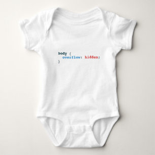 Baby overstroming romper