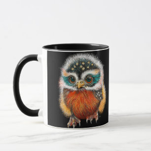 Baby Owl Art Mok