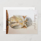 Baby Owl Briefkaart met Bijbelversie (Voorkant / Achterkant)