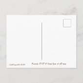 Baby Owl Briefkaart met Bijbelversie (Achterkant)