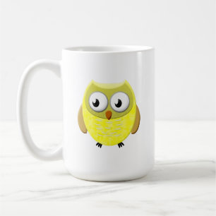 Baby Owl Cartoon Koffiemok