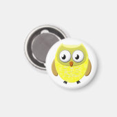 Baby Owl Cartoon Magneet (Voorkant / Achterkant)