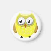 Baby Owl Cartoon Magneet (Voorkant)