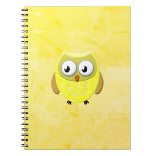 Baby Owl Cartoon Notitieboek