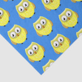 Baby Owl Cartoon Tissuepapier (Detail)