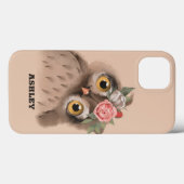 Baby Owl Hoesje-Mate iPhone Case (Achterkant (horizontaal))