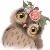 Baby Owl Hoesje-Mate iPhone Case