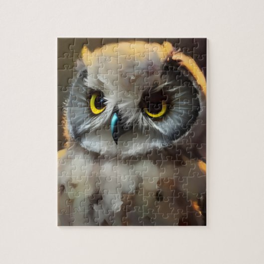 Baby Owl Legpuzzel (Verticaal)
