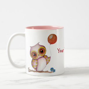 Baby Owl met Mok van de Ballon