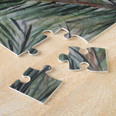 Baby Owl Puzzle Painting Legpuzzel (Zijkant)
