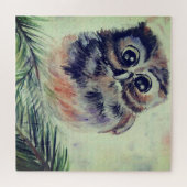 Baby Owl Puzzle - Schilderen Legpuzzel (Horizontaal)
