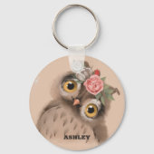 Baby Owl Sleutelhanger (Voorkant)