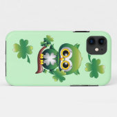 Baby Owl St Patrick Cartoon iPhone 5 Hoesje (Achterkant (horizontaal))