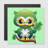 Baby Owl St Patrick Paddy Cartoon (Voorkant / Achterkant)