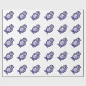 Baby Owlbeer Cadeaupapier (Vlak)