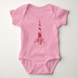 Baby Oz - Gezwoegde heks van het West-T-shirt Romper