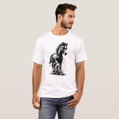 Baby Paard T-shirt (Voorkant volledig)