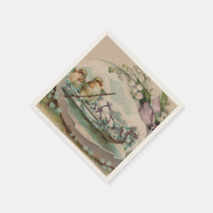 Baby Paasjakkers Roeien Papieren servetten