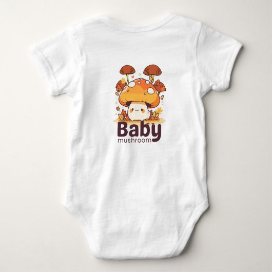 baby-paddenstoel romper (Achterkant)