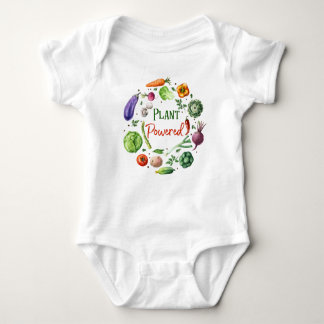 Baby-pak met plant romper