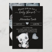 Baby Panda | BABY SHOWER Kaart (Voorkant / Achterkant)