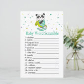 Baby Panda Baby word scramble game (Staand voorkant)