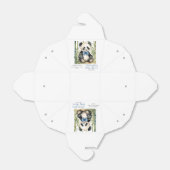 Baby Panda Beer Boy Baby shower Bedankdoosjes (Uitgevouwen)